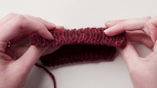 How to Work an Italian BindOff in Knitting [upl. by Ridgley412]