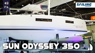 ITA JEANNEAU Sun Odyssey 350  Walkthrough  Sailing Channel [upl. by Swamy]