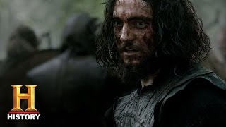 Vikings Athelstan Saves Ragnar in Battle Season 2 Episode 2  History [upl. by Ag]