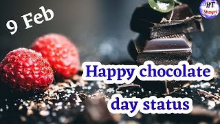 🍫 Chocolate Day shayari  chocolate day status 2024  chocolate day status for WhatsApp 2024🍫 [upl. by Nomelc]