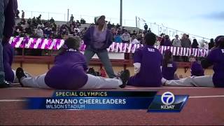 Manzano Special Olympics Cheerleaders [upl. by Haldas]