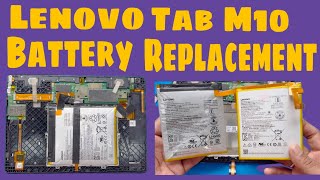 Lenovo Tab M10 Battery replacement  How To Open Back Panel Lenovo Tab M10  Lenovo Tab M10 Battery [upl. by Eulaliah]