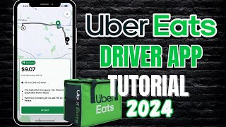 Uber EATS Delivery App Tutorial for 2024 Step by Step [upl. by Weisbrodt296]