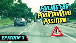 Why Failing Driving Test For Normal Driving Position On The road  Episode 3 [upl. by Onaicram416]