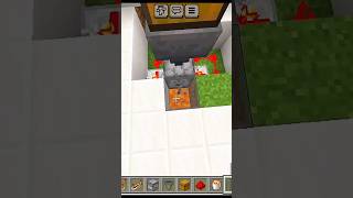 Automatic trash bin 👍🏻 Minecraft shorts [upl. by Eddie853]