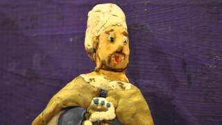 Belshazzars Feast Claymation Rembrandt [upl. by Neelik]