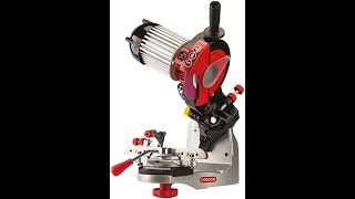 Review Oregon Professional 120Volt Bench Grinder Universal Saw Chain Sharpener 2021 [upl. by Pincas]