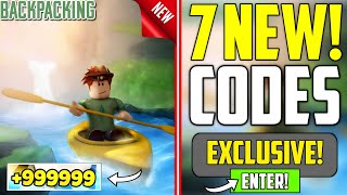 ⚠️ALL New⚠️ BACKPACKING CODES 2023  ROBLOX BACKPACKING CODES 2023 ROBLOX [upl. by Vinn44]