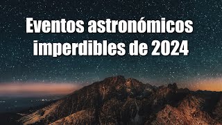 Calendario astronómico de 2024 [upl. by Devad998]