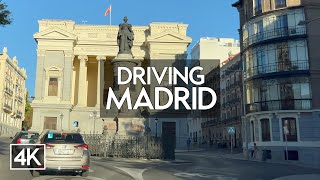 4K Driving Madrid  Retiro  Atocha  Arganzuela  Argüelles  POV 4K HDR [upl. by Auohc948]