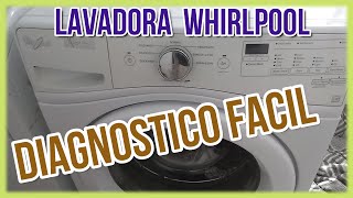 😲 MODO DIAGNOSTICO LAVADORA WHIRLPOOL 👉 carga frontal 👈 LavadoraWhirlpoolCargaFrontal [upl. by Reinhardt]