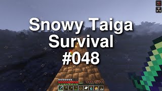 Minecraft Snowy Taiga Survival  048 [upl. by Kaslik]