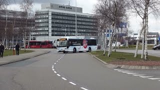 Connexxion amp Arriva bussen  RNET  Sternet  Qliner  Havenmeesterweg te Schiphol  23 maart 2016 [upl. by Josselyn]