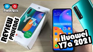 HUAWEI Y7a 2021 Unbóxing Características Review y pruebas [upl. by Denny]