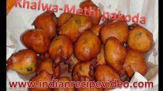 Khalwa Kela Methi na Bhajiya or Methi Pakora [upl. by Alodi399]