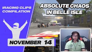 November 14  iRacing Clips Compilation [upl. by Gilly]