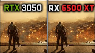 RTX 3050 vs RX 6500 XT Benchmark – 59 Tests [upl. by Einnahpets]