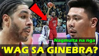 ITINANGGI na ni Ian Sangalang ang ISYU kay Aaron Fuller HILING ni Justin Brownlee HUWAG sa Ginebra [upl. by Leann]