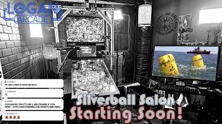 Silverball Salon live at Logan Arcade featuring Jaws Premium by Stern Pinball [upl. by Ashman]