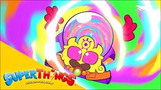 SUPERTHINGS NEON POWER EPISODE 1⚡⚡The Power of COLORFLASH💥  Cartoons SERIES for Kids [upl. by Fatma906]