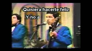 QUISIERA HACERTE FELIZ  LOS BLUE SPLENDOR   KARAOKE [upl. by Orvil514]