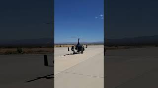 Preflight Check Cavalon Gyroplane Spaceport America 9824 [upl. by Aihsekram680]