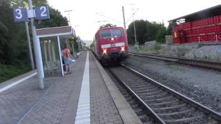 Gaildorf West mit ET 425  BR 111  nWagen  Bilder vom Bahnhof [upl. by Anera]