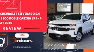 Chevrolet Silverado 54 2500 Doble Cabina LS 4×4 AT 2020 [upl. by Thanasi887]