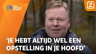 Ronald Koeman Wij moeten beter leren omgaan met veranderingen in een wedstrijd 😬  Interview [upl. by Ived78]