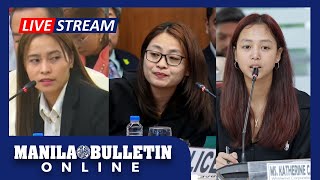 LIVE House resumes quadcommittee hearing on Cassandra Ong Alice Guos POGO ties  Sept 19 [upl. by Nooj95]