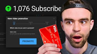 I bought 1000 real YouTube subscribers heres what happened YouTube promotions [upl. by Jacobah]