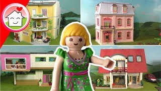 Playmobil Wohnhaus Puppenhaus Luxusvilla  Haustour von Familie Hauser für Kinder [upl. by Lombardy]