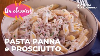 🔥 PASTA PANNA e PROSCIUTTO  il CLASSICO SALVACENA😍✨ [upl. by Valentino]