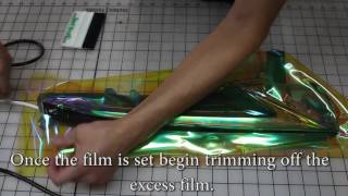 DIY Applying Headlight Film [upl. by Elleuqar28]