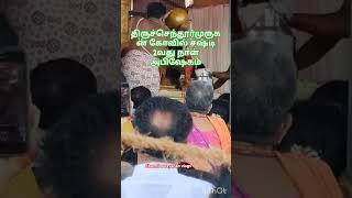 Tiruchendur murugan kovil 2nd day abisekam sharmi narayanan vlogs subcribe my channel [upl. by Crandell790]