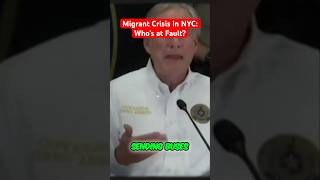 Migrant Crisis in NYC Whos at Fault migrationcrisis nyc migrant trump2024🇺🇸 newyorkcity [upl. by Erreip]