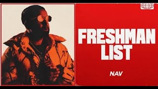 Freshman List  NAV [upl. by Trebron]