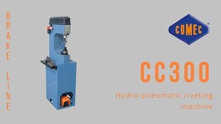 Hydropneumatic riveting CC300  Comec [upl. by Scherle418]