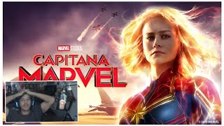 CAPITANA MARVEL 2019  MI PRIMERA REACCION  PELICULA [upl. by Amalle188]