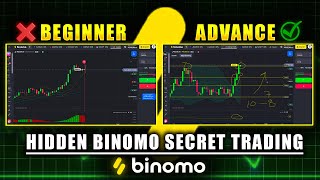 Binomo Beginner chat And Advance Chart  Hidden Binomo Secret Trading [upl. by Enamrahc256]