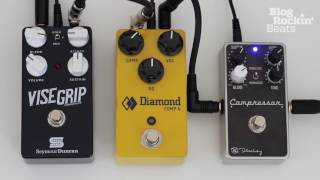 Kompressor Vergleichstest Keeley vs Diamond vs Seymour Duncan Deutsch No Talk [upl. by Natlus]