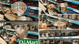 DMART Pressure Cookers with latest prices [upl. by Ennagrom]