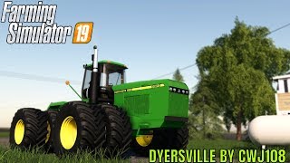 FS19  Dyersville Iowa by CWJ108  Part 15  Work in progress map [upl. by Ahsieym]