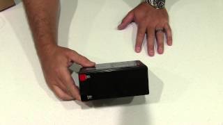 UPG UB1280 Sealed Lead Acid Battery Unboxing [upl. by Aniham]