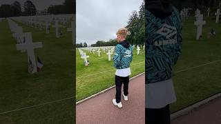 OORLOG kent alleen VERLIEZERS 🕊️❤️ oorlog ww2 bevrijding baileyfreestyle shorts normandie [upl. by Clerk]