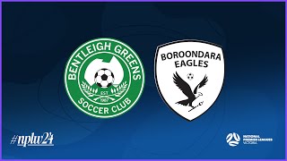 2024 NPLWVIC Round 11 Bentleigh Greens SC V BoroondaraCarey Eagles [upl. by Erotavlas734]