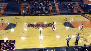 Romeoville High School vs Yorkville High School Womens Varsity Basketball [upl. by Ecinev]