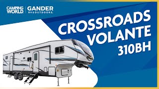 2022 Crossroads Volante 310BH  5th Wheel RV Review  Camping World [upl. by Elehcir]