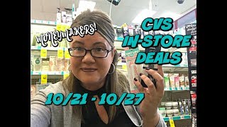 CVS INSTORE COUPON DEALS 1021  1027  Great MoneyMakers amp so much more [upl. by Salamone]