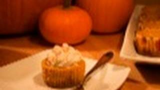 Pumpkin Cheesecake Cupcakes Cupcake Show 12 [upl. by Nemra]